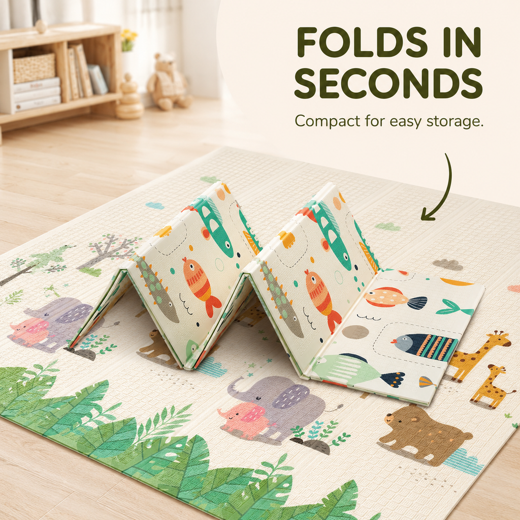 Noa Nest Foldable Baby Play Mat