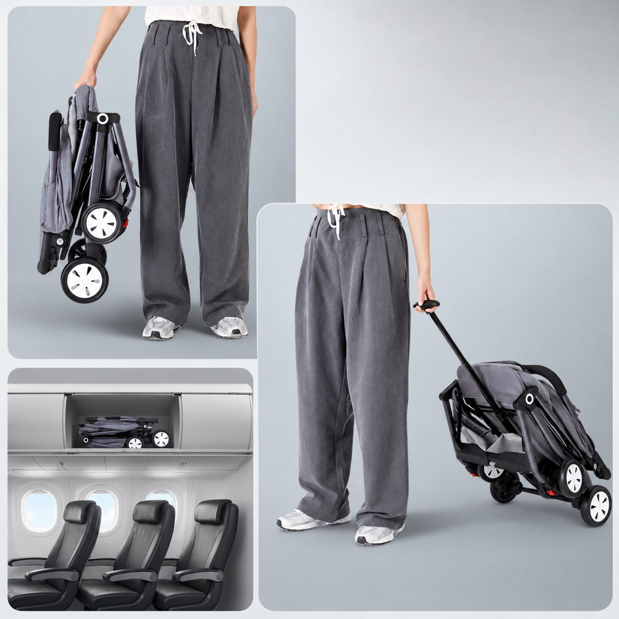 Noa Nest Lightweight Compact Travel Stroller
