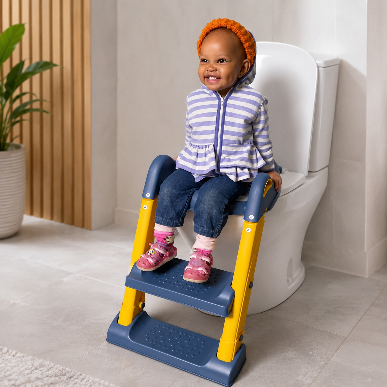 Noa Nest Foldable Potty Training Ladder Seat