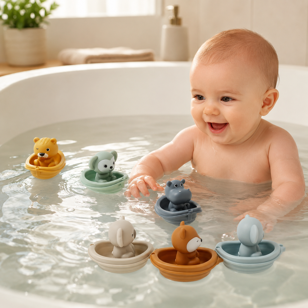 Connect & Float Animal Bath Toys Set