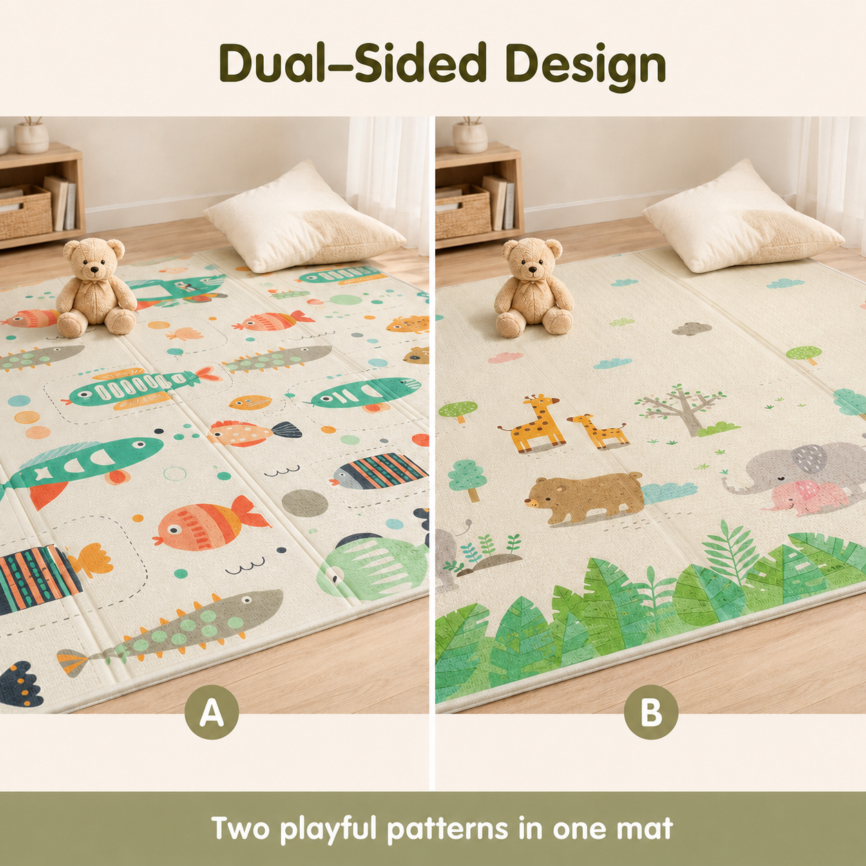 Noa Nest Foldable Baby Play Mat