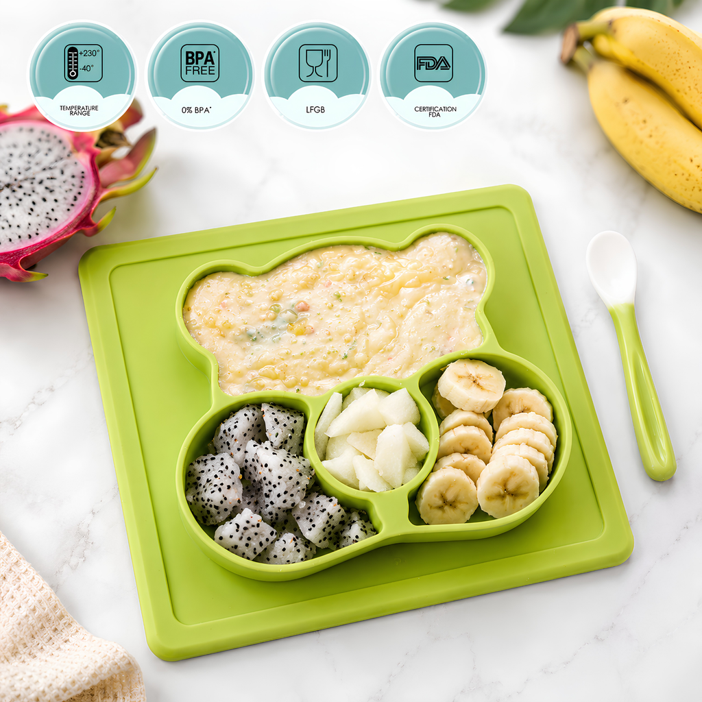 Noa Nest Silicone Table Tray Mealtime Mat