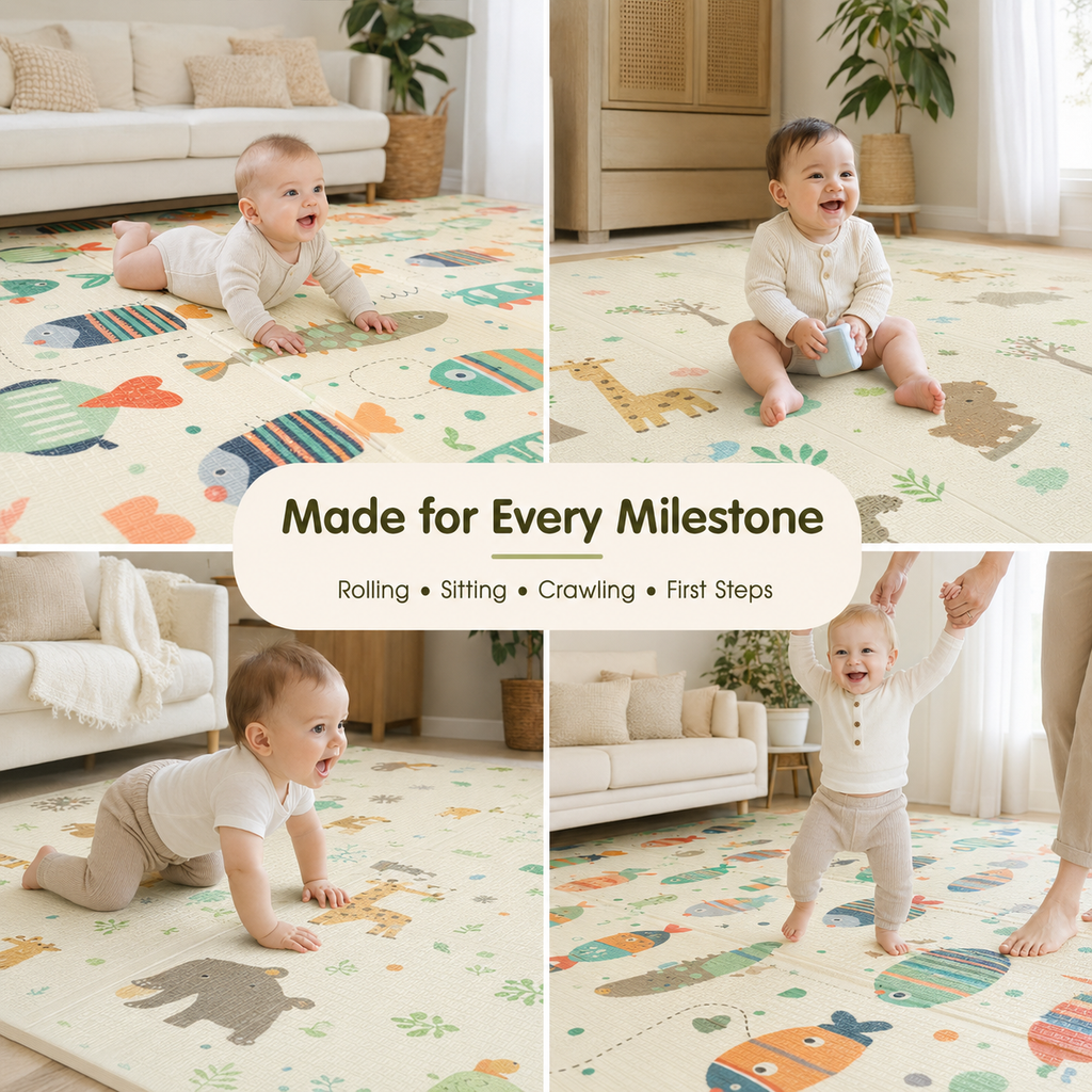 Noa Nest Foldable Baby Play Mat