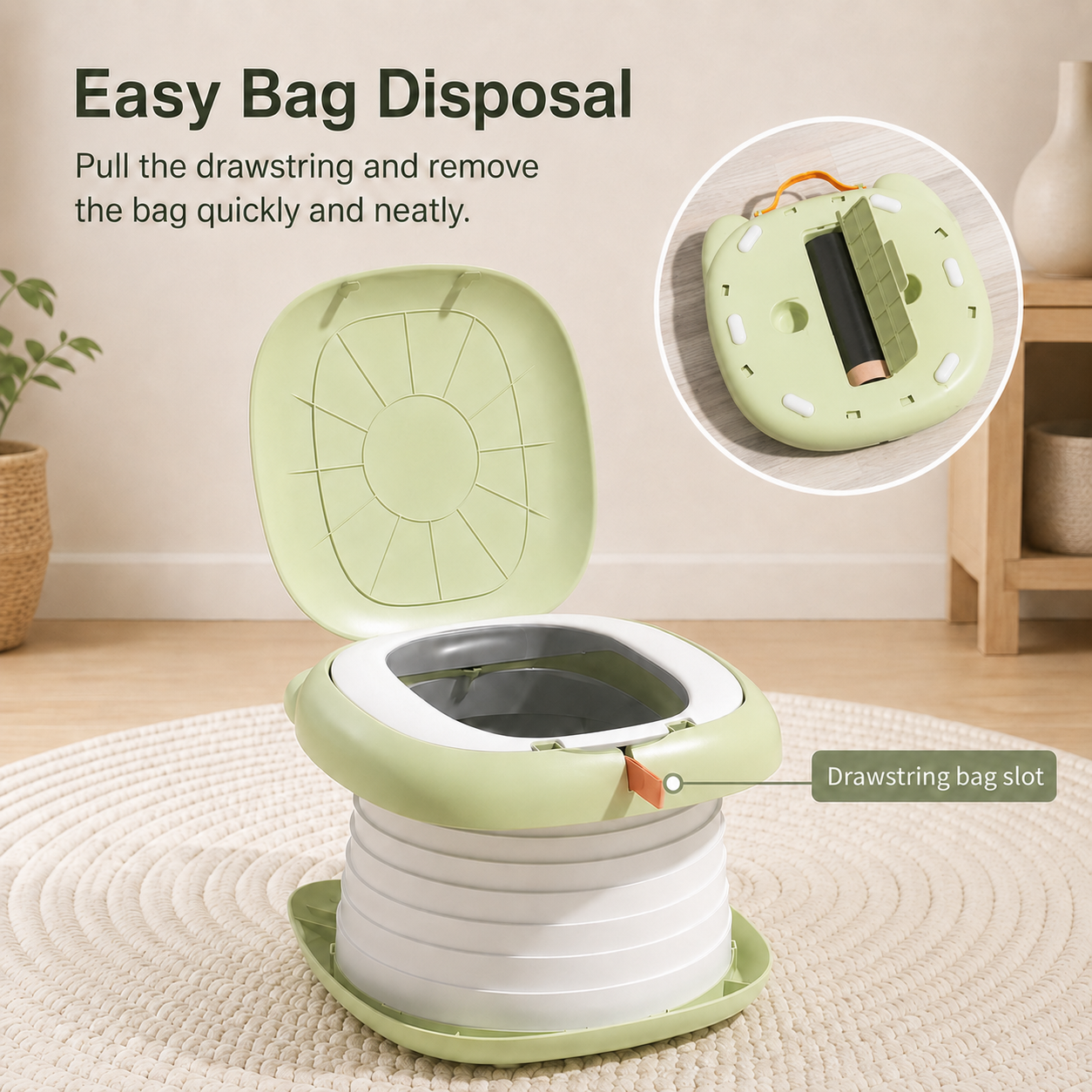 Noa Nest Travel & Camping Portable Potty Seat