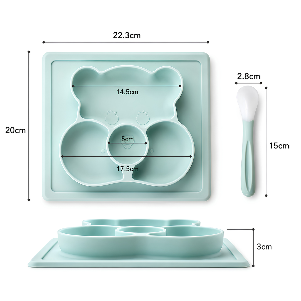 Noa Nest Silicone Table Tray Mealtime Mat