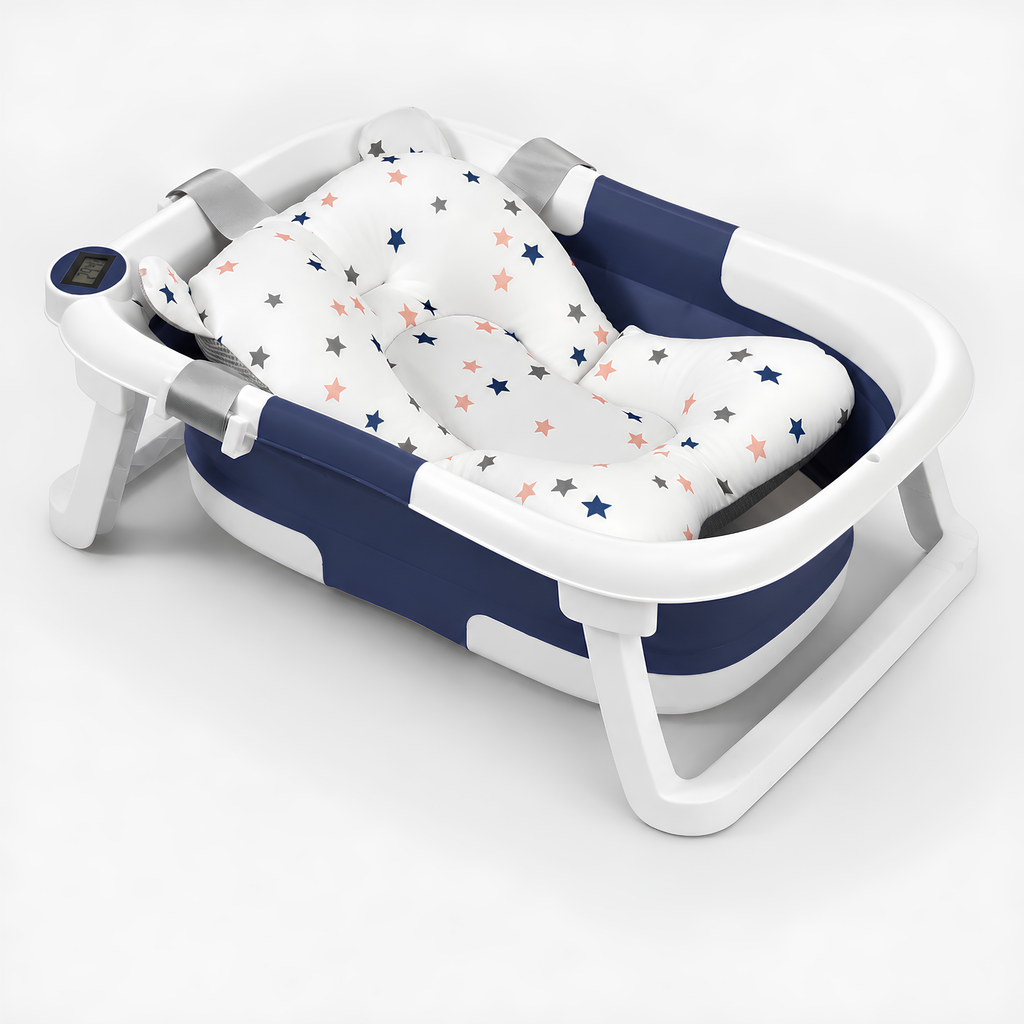 Noa Nest Foldable Baby Bath With Thermometer