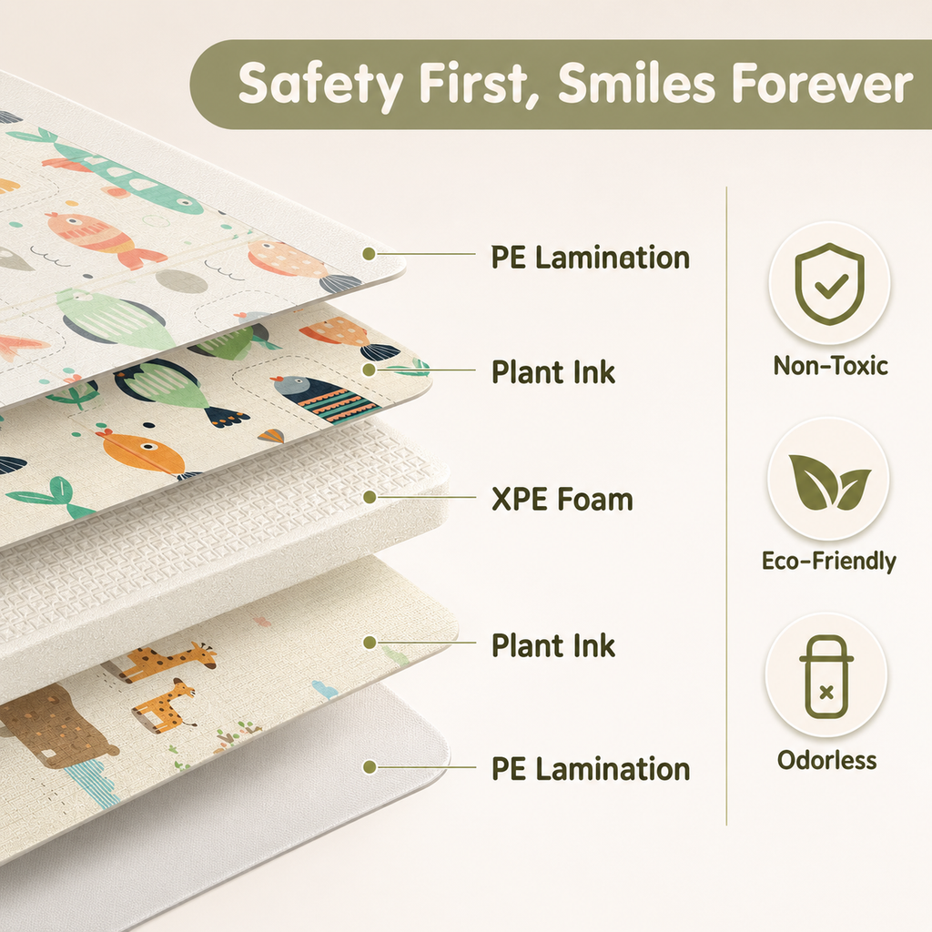 Noa Nest Foldable Baby Play Mat