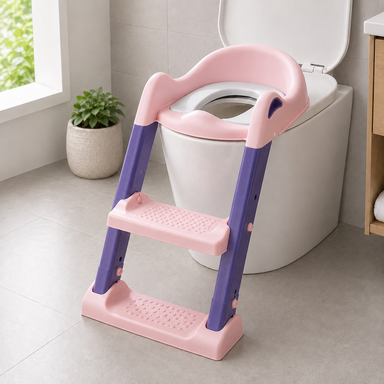 Noa Nest Foldable Potty Training Ladder Seat