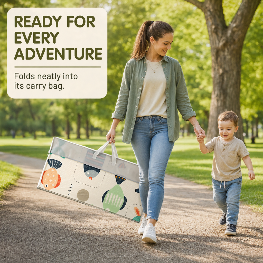 Noa Nest Foldable Baby Play Mat