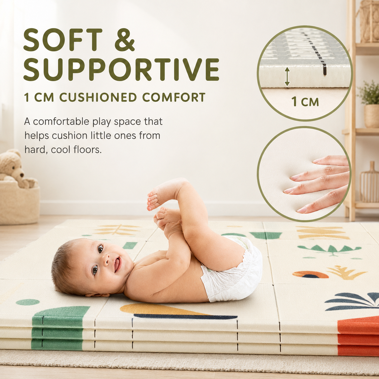 Noa Nest Foldable Baby Play Mat